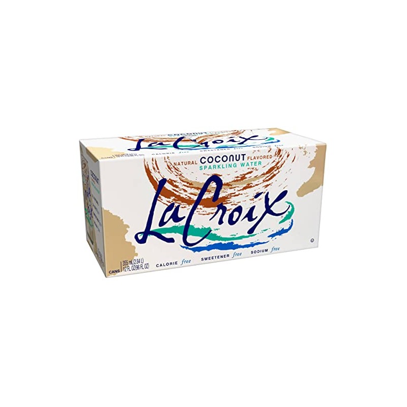 Lacroix 2721168 Coconut Flavored Sparkling Water 12 oz. 24/Carton (NAV40121)