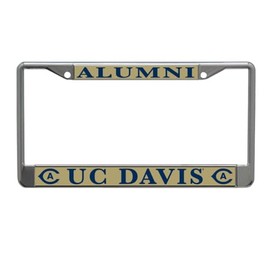 Uc Davis Alumni Metal License Plate Frame
