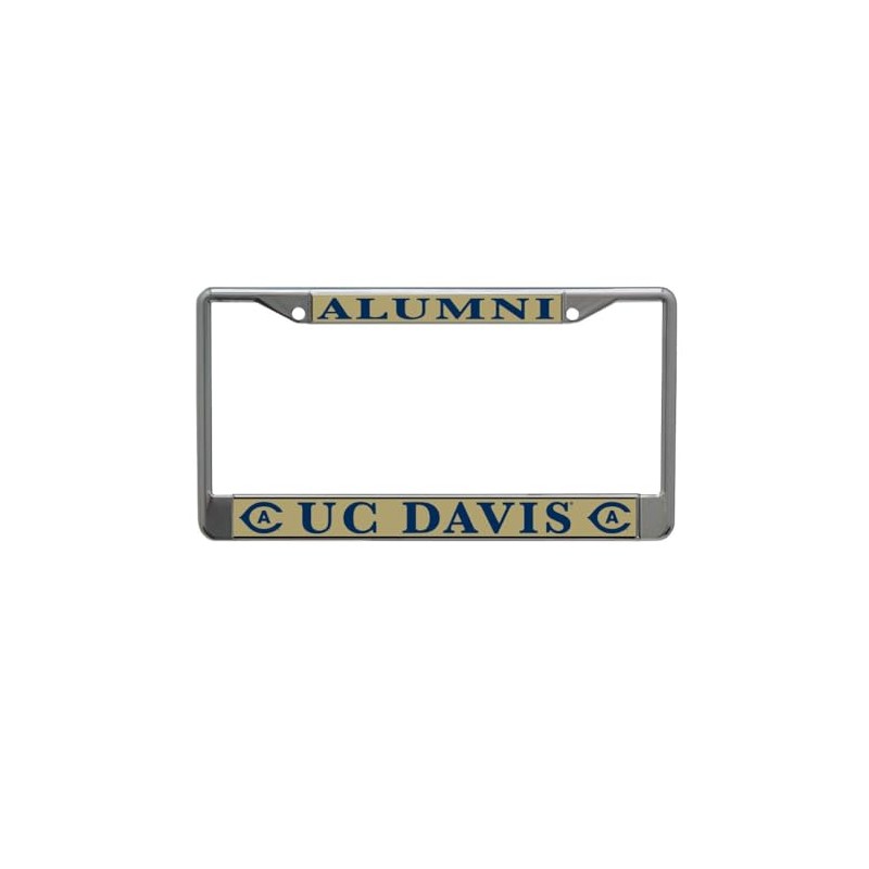 Uc Davis Alumni Metal License Plate Frame