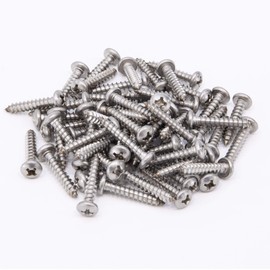 #6 Pan Head Stainless Steel 3/4" RV Roof Screws (250 Screws)