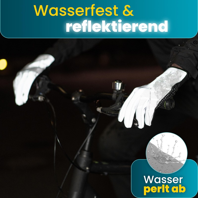 Valkental® GloRider V2 Windproof Cycling Gloves, Padded & Grippy, Winter