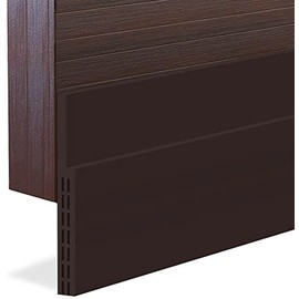 Tope de puerta mejorado para espacios grandes, sello de barrido de puerta ampliado de 3.4" de ancho para espacios de hasta 1.8" para puertas de interior y exterior - Mantiene alejadas las corrientes