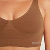 Boody Seamfree Crop Bra, White / XL