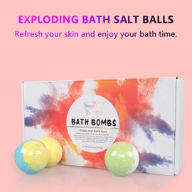Mignova Bath Bombs Set Pack of 14 Scented Kids Girls Children Colourful Bath Bombs Gifts