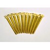 Pack of 10 Electrical Screws 40mm long durable Brass Flat