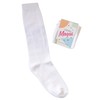 MAGUI - Calceta escolar lisa para niña - 6 pares