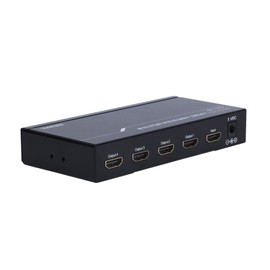 Duronic HDMI Splitter box HS14-4 Way - 1 input 4 output - Full HD 1080p 3D enabled - Displays 1 HD source to 4 TV's