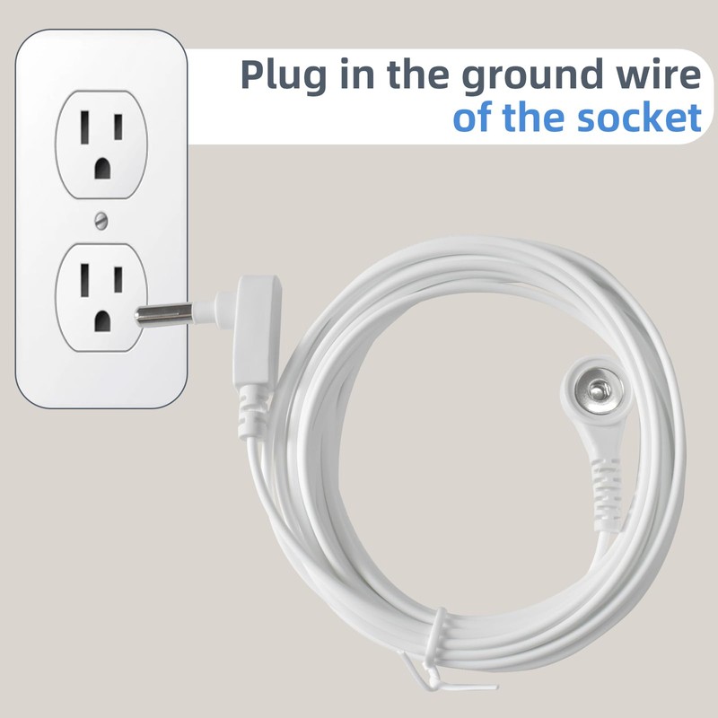 Grounding Cord, Universal Grounding Sheets Replacement Cord, Grounding Mat Wire,