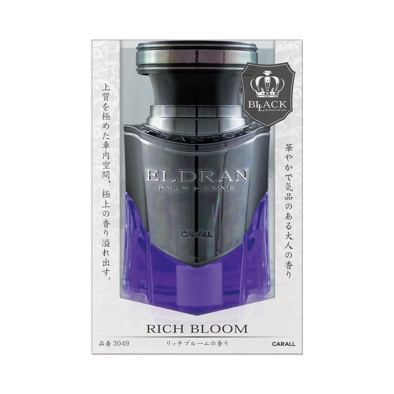 Okamoto Sangyo (CARALL) ELDRAN PHANTOM BLACK RICH BLOOM 3049 Car