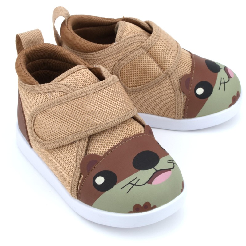 ikiki - Zapatos chirriantes para niños pequeños con interruptor de