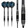 WINMAU Majestic 22g Professional Tungsten Steeltip Darts Set with Flights