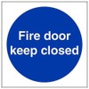 V Safety Fire Door & Mandatory- Fire Door Keep Closed