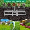 Lawn Leveling Rake, 30 x10 inch Lawn Leveler Tool with