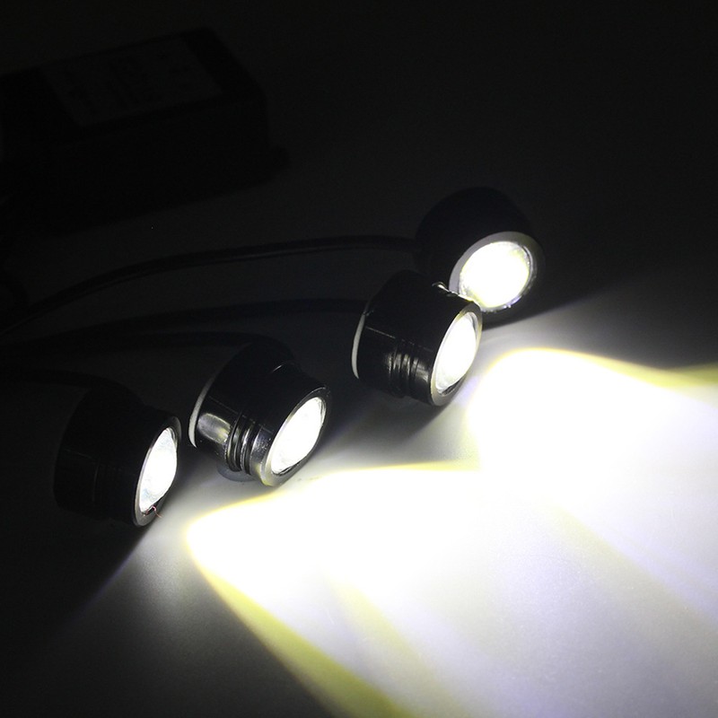 12V 6W 4in1 LED Eagle Eye Emergency Strobe Lamp Wireless