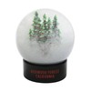 Redwoods California Fog Snow Globe Hand Painted