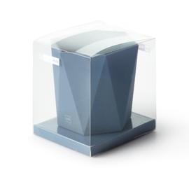 Miquelrius - Desk Pen Holder, Desk Organiser with Soft Touch Design, Sturdy Structure, Ideal for Office, Desk or Study, Storage of Utensils, Blue