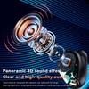 Bluetooth Earbuds, 3D HiFi Stereo Over Ear Headphones with Charging