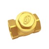 Joywayus 1/2” Female Thread Brass Horizontal Check Valve DN15 One-Way