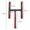 Quemador H , Plano T. Inyectada De 30 Cm 1-1/4