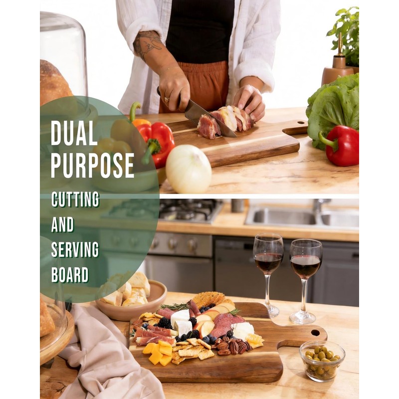 Premium Bread Knife & Cutting Board Set for Sourdough –