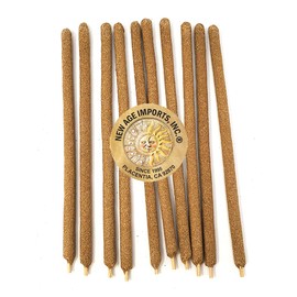 New Age Imports, Inc~ Premium Palo Santo & Peruvian Copal 7-8" Size Hand Rolled Incense Sticks. Great for Meditation, Smudging, Spiritual Cleansing. (10 Sticks Pack)…