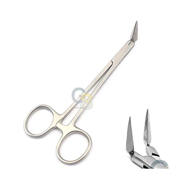 STEIGLITZ Post and Point Removal Forceps 90 Degree G.S Instruments