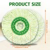 3 Pack Mop Head Replacement for Libman Tornado Spin Mop,