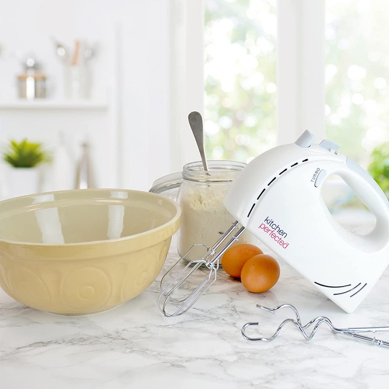 KitchenPerfected 200w Hand Whisk - 5 Speed Selection - Turbo