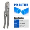 EFIELD 3/8" - 1" Pex Pipe and Plastic Pipe Cutter