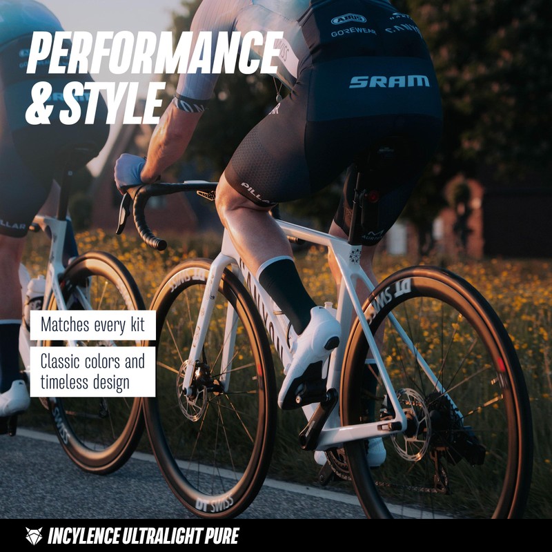 INCYLENCE Road Bike Socks for Men and Women - Ultra