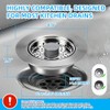 Sink Drain Strainer - Kitchen Sink Stopper, 3 In 1