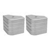 2 Pack Deck Corner Cap Heavy Duty with Height 3-1/8in