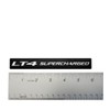 ERPART LT4 Supercharged Silver on Black Highly Polished Real Aluminum