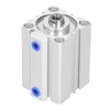 Pneumatic Air Cylinder Thin Double Action Aluminium Alloy Industrial Supplies