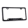 Dodge SRT Black Solid Metal License Plate Frame Tag Holder