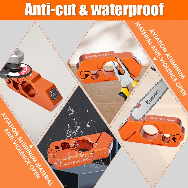 Motorcycle Lock Anti Theft Heavy Duty, Motorcycle Handlebar & Brake