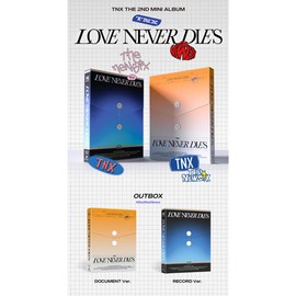 TNX - 2nd Mini Album Love Never Dies CD (Document Ver.)