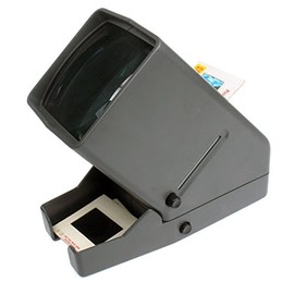 PHOTOLUX SV-3 LED Daylight Desktop Slide Viewer 3x Magnification for 35mm Slides