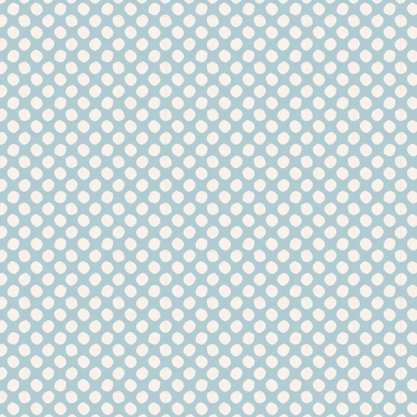Tilda Paint Dots Light Blue by Tone Finnanger 1/2 Yard