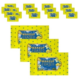 Color Deep Makeup Eraser Nature Cleansing Tissue Yellow, 18, 10 sheets / 컬러딥 메이크업 이레이져 네이처 클렌징티슈 옐로우, 18개, 10매입