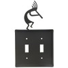8 Inch Kokopelli Double Switch Cover