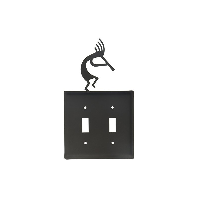 8 Inch Kokopelli Double Switch Cover