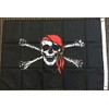 PIRATE FLAG 3x5 Jolly Roger Bandana Skull Crossbone Ship Banner