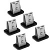 5-Pack 50Amp Power Connector Plug with Protective Cover Double Pole,