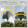 ecoCalm Solar Wreath Hangers for Front Door, Compatible with Lighted
