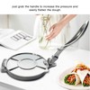Aluminium Alloy Tortilla Press HandPress Thin Pancake Maker Machine Kitchen