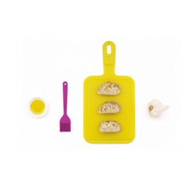 BRABANTIA Pincel de Silicona para Cocina Rosa Brillante Resistente al Calor Apto para Lavavajillas