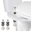 Universal Toilet Seat Hinge Bolts Kit, Heavy Duty Toilet Bolts,