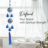 Blue Evil Eye Wall Hanging – Nazar Amulet for Good