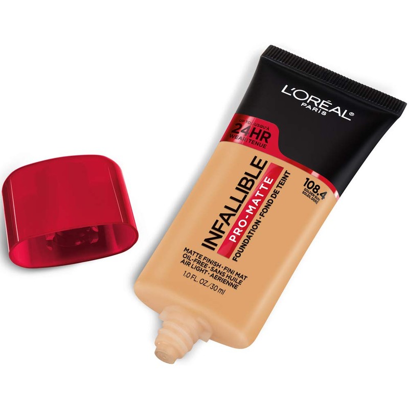 L'Oreal Paris Cosmetics Makeup Infallible Pro-Matte Liquid Longwear Foundation, Golden